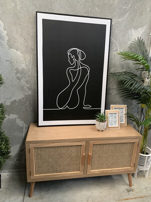 WALL ART - FIGURE SKETCH CANVAS PRINT WALL ART - FIGURE SKETCH CANVAS PRINT