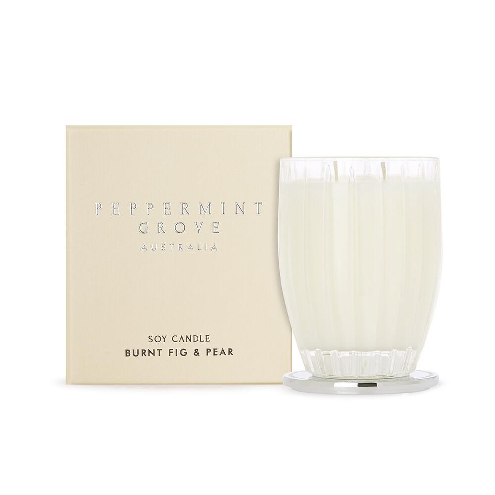 PEPPERMINT GROVE - BURNT FIG & PEAR CANDLE