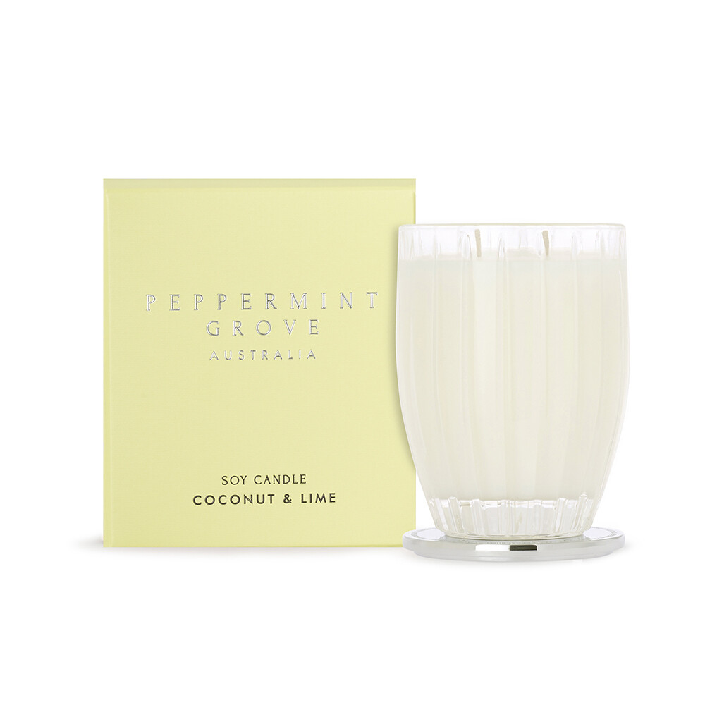 PEPPERMINT GROVE - COCONUT & LIME CANDLE