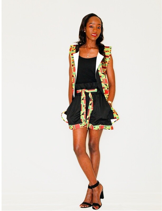 Zim Kente Shorts