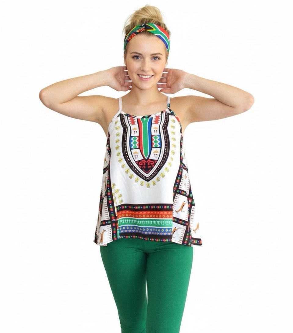 SA Dashiki Ladies Tops SA Dashiki Ladies Tops