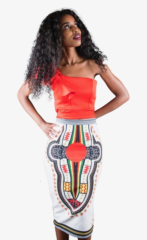 Zim Dashiki Skirt