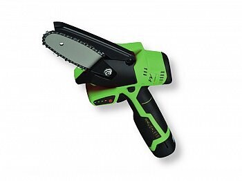 Potatore a batteria Minelli Ener-Q1 con 2 batterie a litio 16.8V 2Ah, 1 caricabatteria, motore Brushless