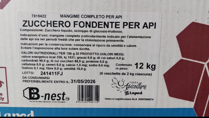 CANDITO LAPED 6 VASCHETTE DA 2KG