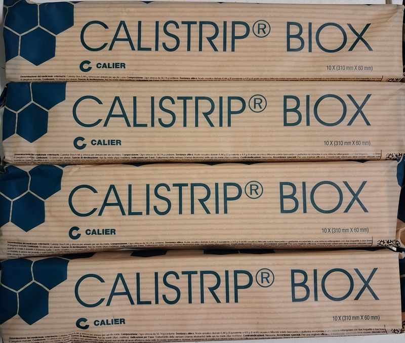 CALISTRIP BIOX- 10 strisce a base di acido ossalico