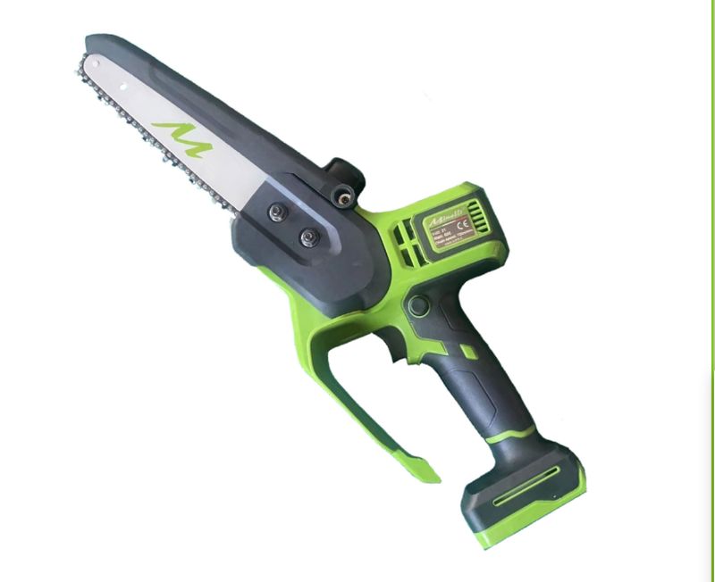Potatore Minelli Ener-Q4 con 2 batterie 21V 5.2 Ah, lubrificaz. barra automatica