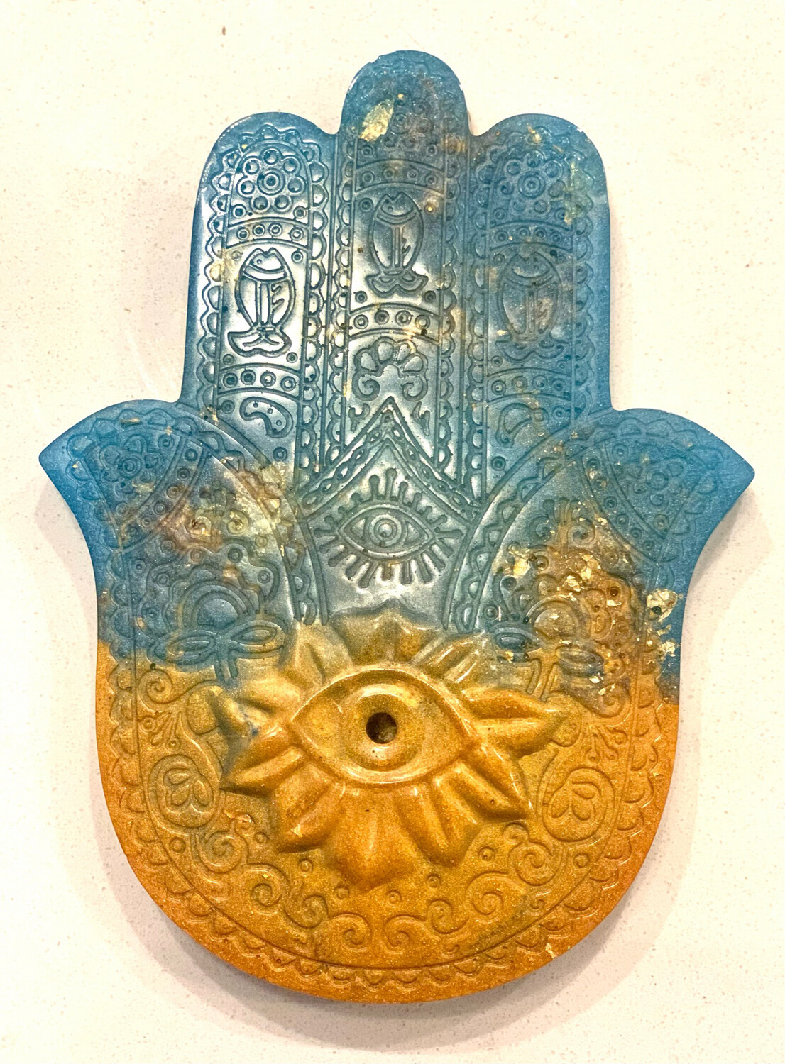 Resin Hand of Fatima|Namaste Incense Holder