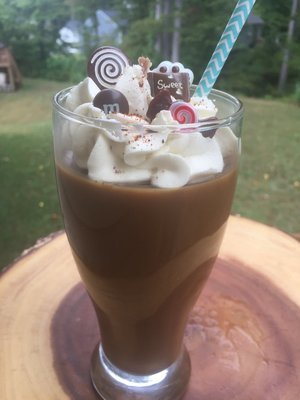 Chocolate Crazy Shake Candle Fake Shake Sweet Best Gift Fake Food Collection Novelty Gift Milkshake Ice Cream Parlor Tablescape Themed Party