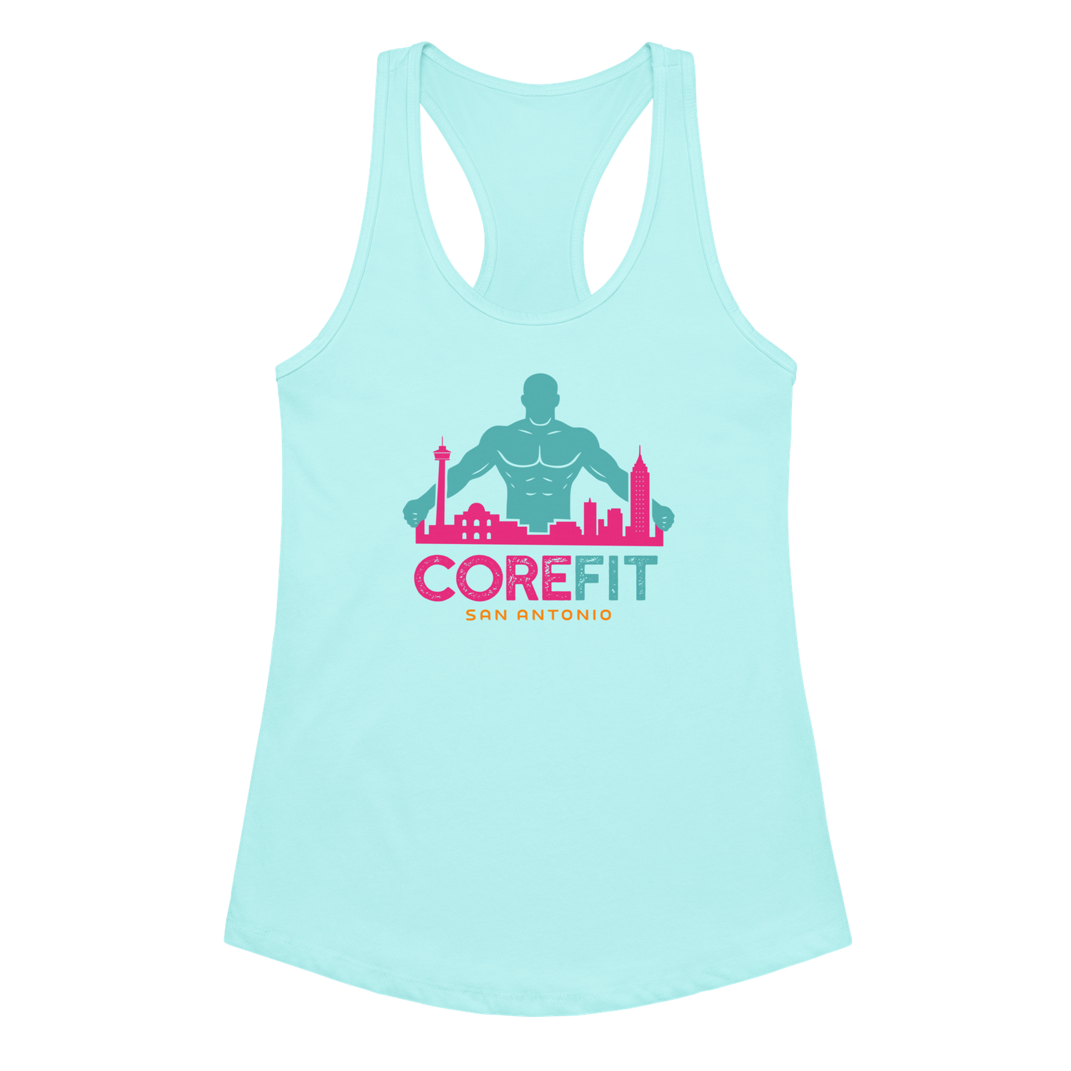 Women's Ideal Racerback Fitted Tank