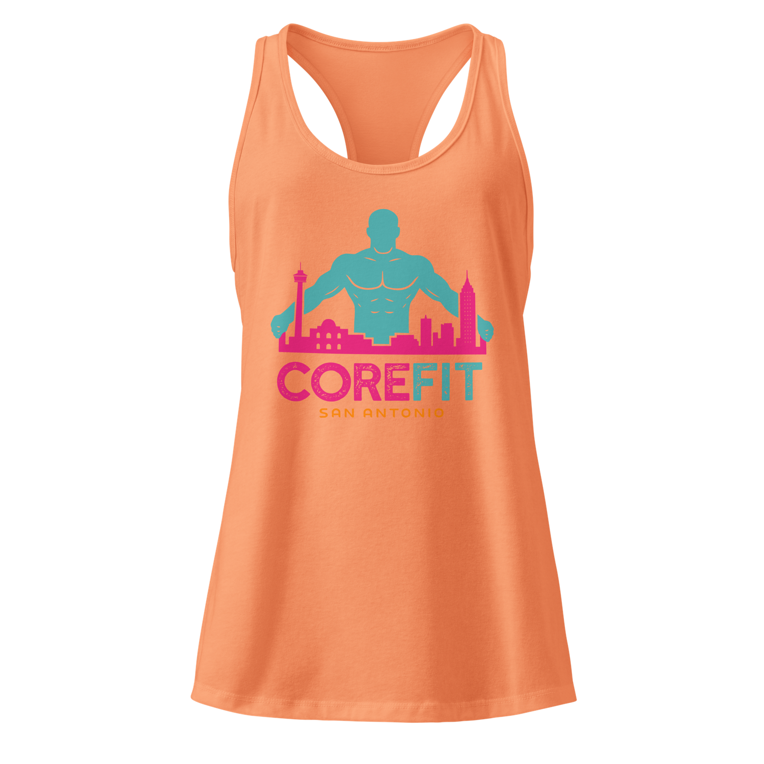 COACH Women's Ideal Racerback Fitted Tank