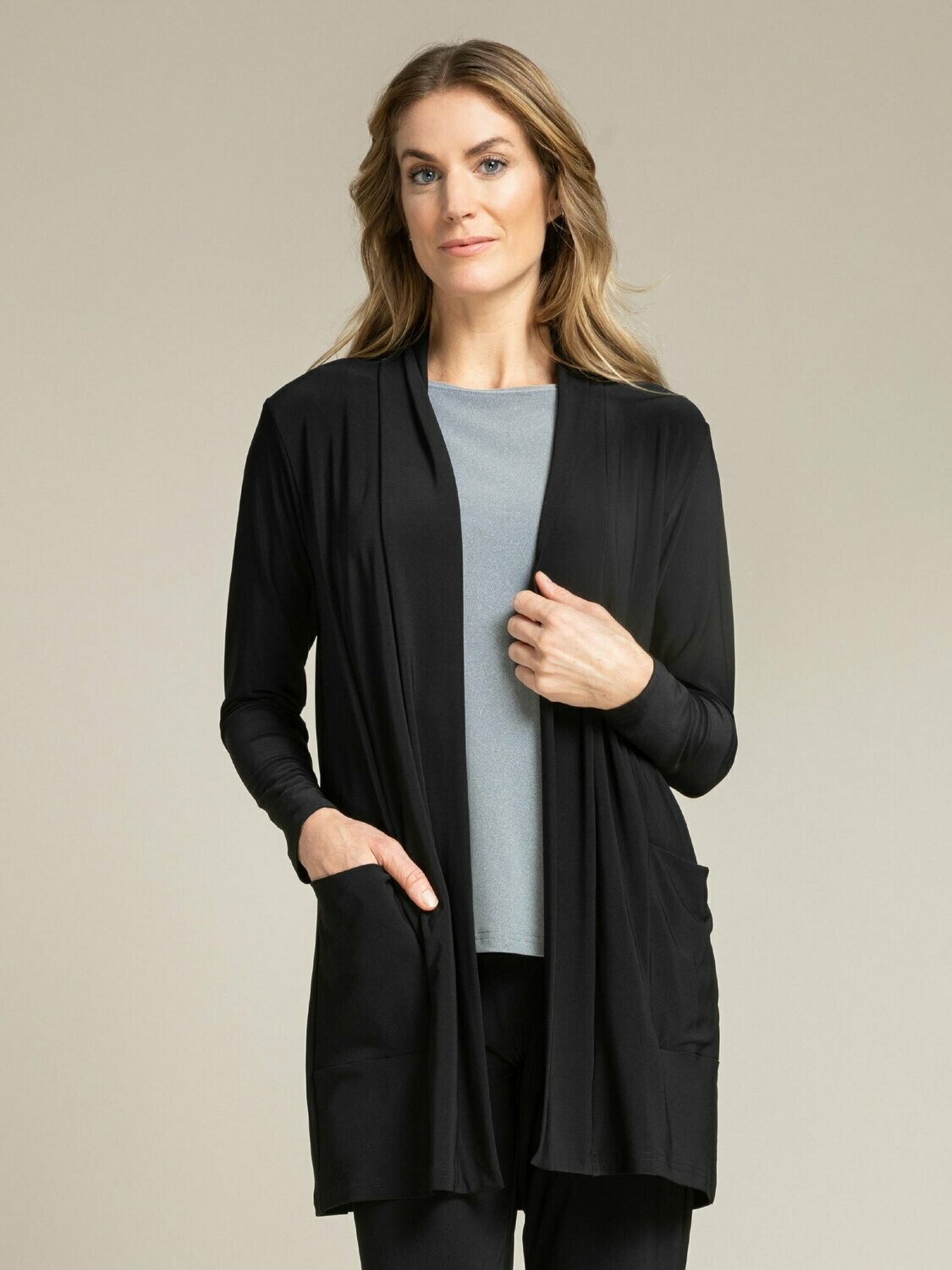 Sympli Go to Cardigan Long