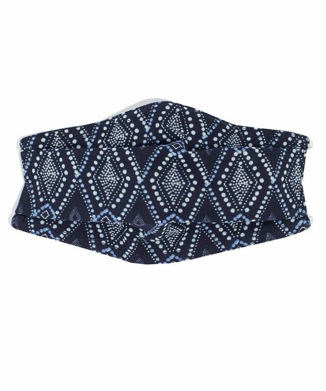Face Mask -Regular Shibori Print