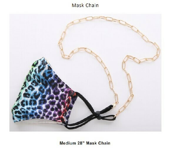 Merx Mask Chain Medium Silver