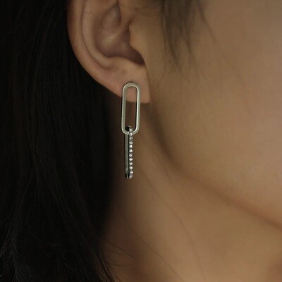 Hackney Nine-Earrings Lucuanna Silver