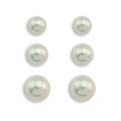 Hackney Nine-Earrings Trinity Pearl