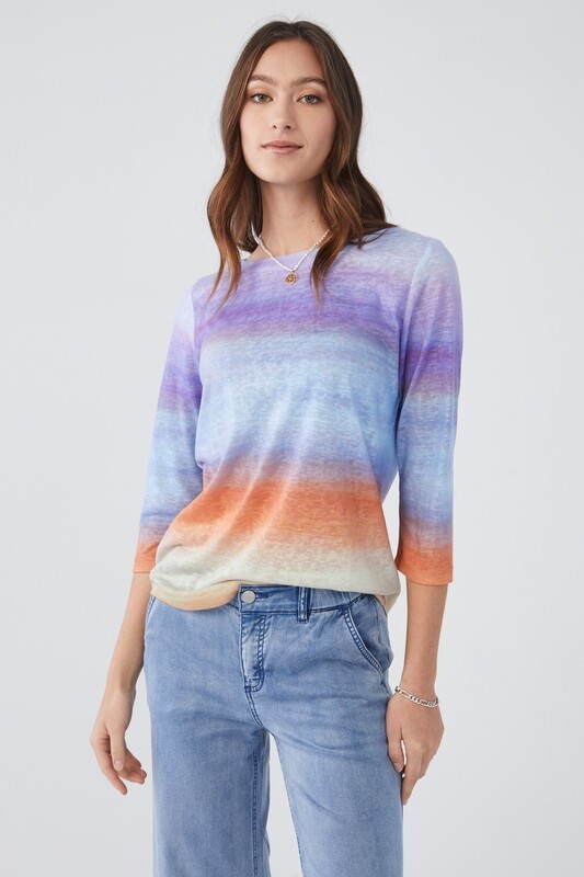 FDJ-Top Boatneck 3/4 Slv