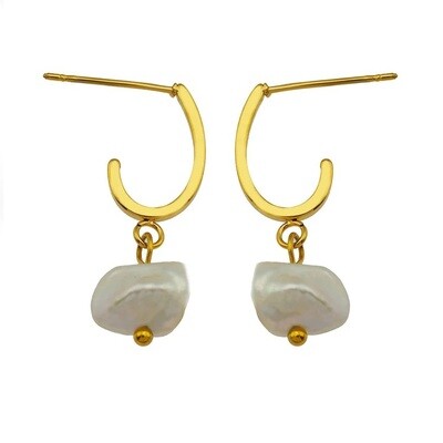 Hackney Nine-Earrings Freshwater Pearl