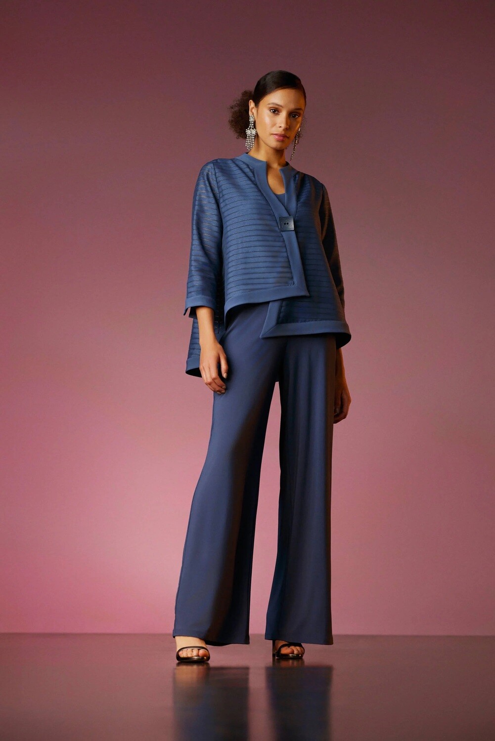 Joseph Ribkoff-Jacket Assemetric Hem