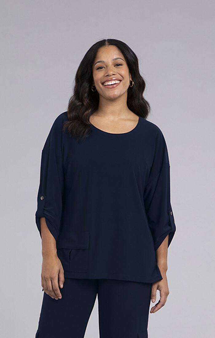 Sympli-Top Safari 3/4 Slv