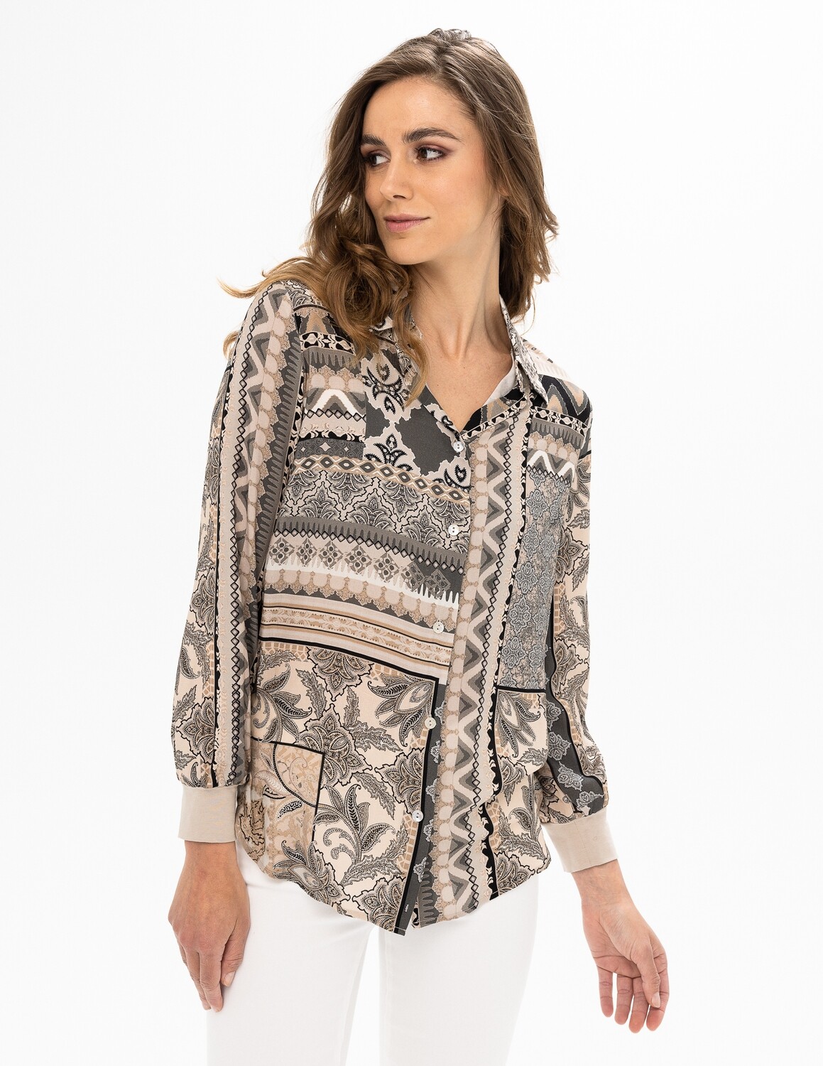 Renuar-Blouse Cashew Combo