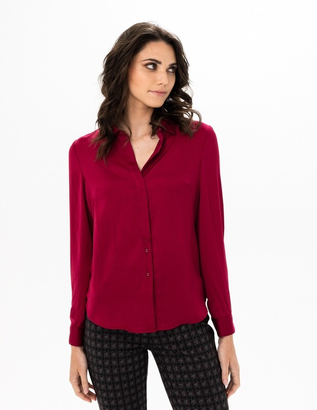 Renuar-Blouse in Beet