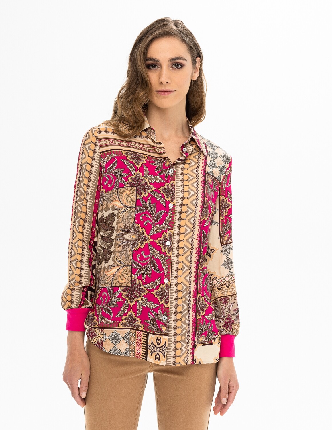Renuar-Blouse Peony Combo