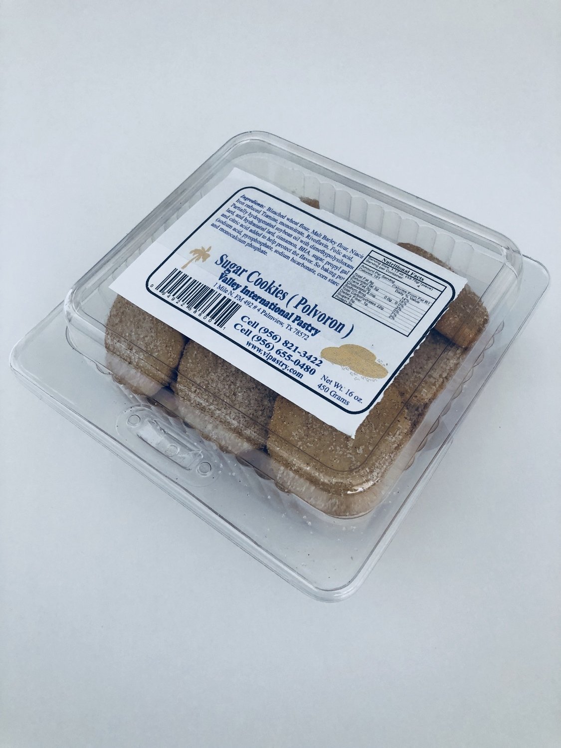 Polvoron Cookies ( Mexican sugar cookies)  24pc.