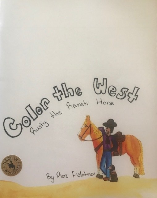 Cowboys Coloring Book