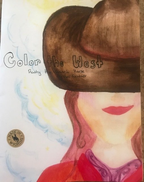 Cowgirls Coloring Book