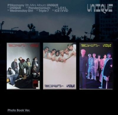 P1HARMONY-[UNIQUE] Photobook Ver. + Photocard