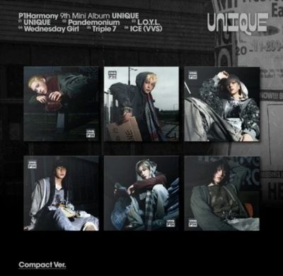 P1HARMONY-[UNIQUE] Compact Ver. + Photocard