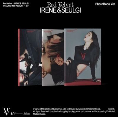 RED VELVET IRENE &amp; SEULGI-[TILT] Photobook ver + Photocard