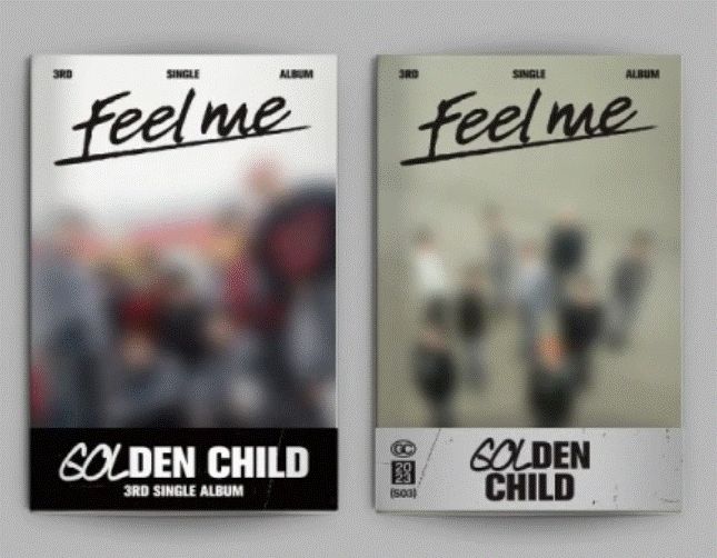 GOLDEN CHILD-3rd Single Album [Feel me] + Poster