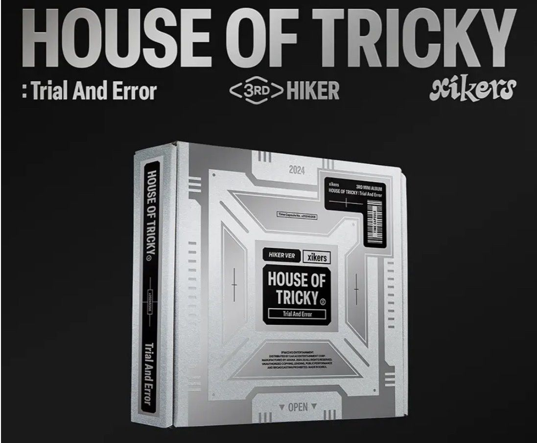 xikers-HOUSE OF TRICKY: Trial and Error (HIKER ver.) [Signed]