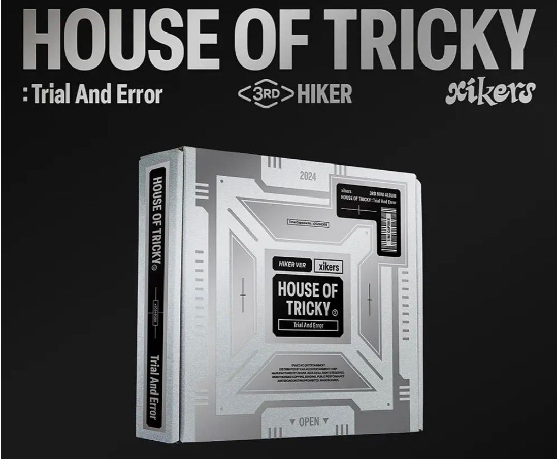 xikers-HOUSE OF TRICKY: Trial and Error (HIKER ver.) [Signed]