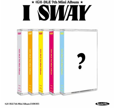 (G)I-DLE-[I SWAY] Special Ver + Photocard + Poster