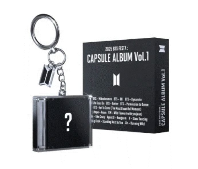BTS-[2025 BTS FESTA : CAPSULE ALBUM Vol.1] + Photocard + Group Photo Postcard