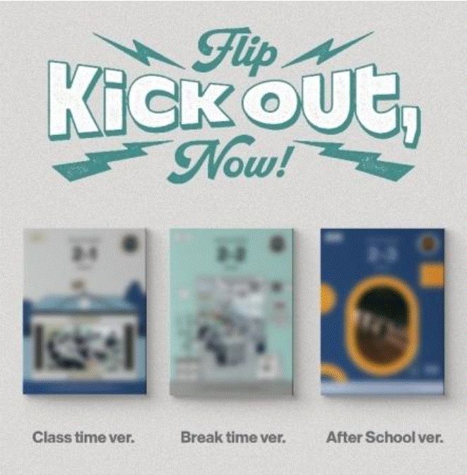 KickFlip-[Kick Out Flip Now] + Photocard + Poster