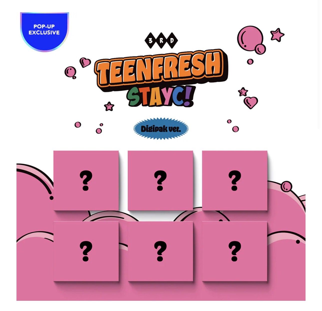STAYC-TEEN FRESH (Pop up Exclusive ) [Digipak]
