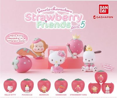 Sanrio Characters Strawberry Friends Part.5 Gashapon