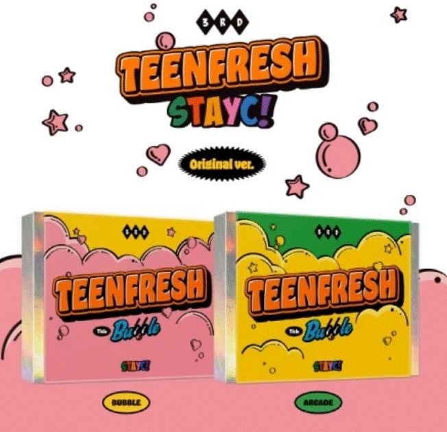 STAYC-[TEENFRESH] + Photocard + Gift + Poster