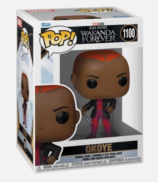 Funko POP! Marvel: Black Panther Wakanda Forever-Okoye Figure #1100
