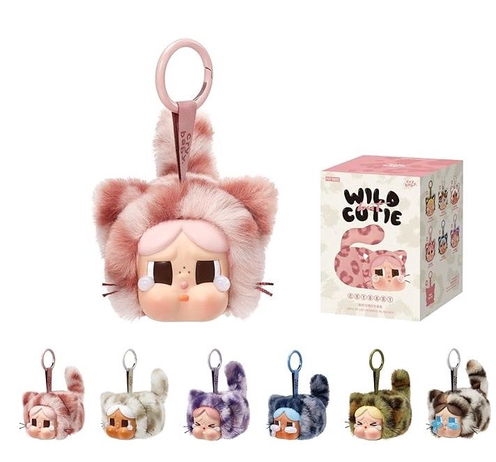 POP MART: CRYBABY Wild but Cutie Series Vinyl Plush Pendant Blind Box