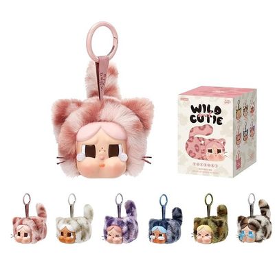 POP MART: CRYBABY Wild but Cutie Series Vinyl Plush Pendant Blind Box
