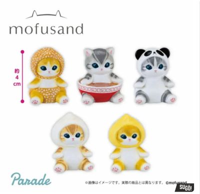 mofusand Interior Mini Figure-Chinese Cuisine 1.6"