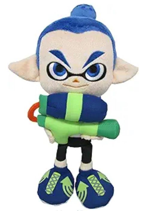 Splatoon 10" Male Inkling Plush