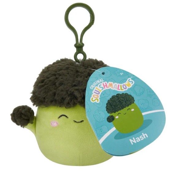 Mini Veggie Clip-On Squishmallow (Nash)