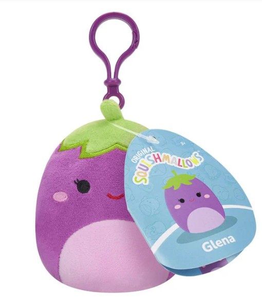 Mini Veggie Clip-On Squishmallow (Glena)