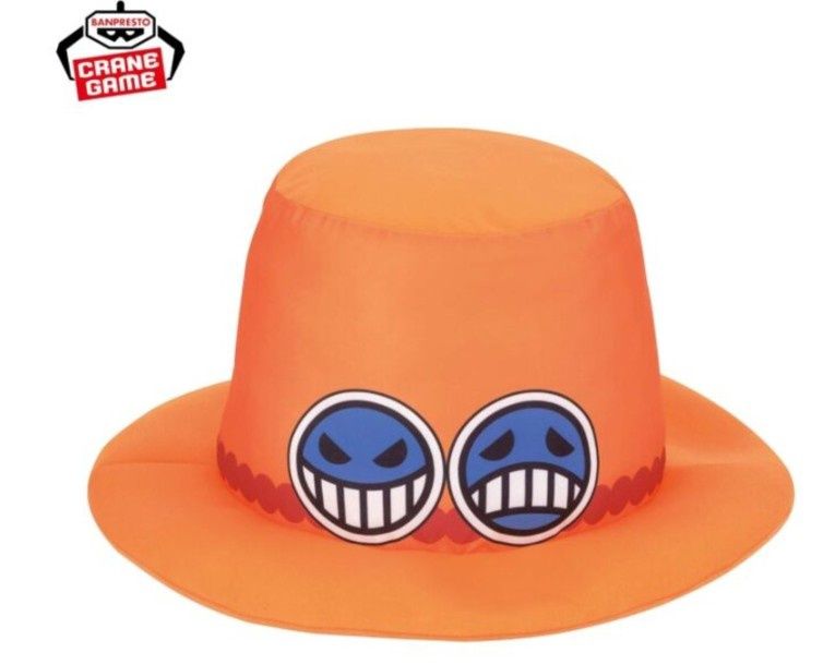 ONE PIECE Large Ace's Hat Plush, 19.3"