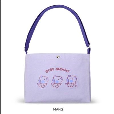 BT21 minini CANVAS CROSS BAG MANG